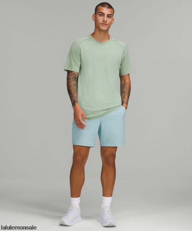 Lululemon Deutschland DELULU819 | Pace Breaker Gefüttert Kurz 7 Breeze Blau